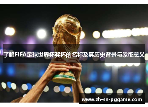 了解FIFA足球世界杯奖杯的名称及其历史背景与象征意义